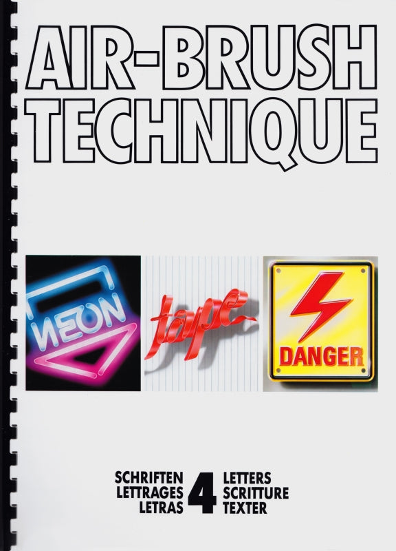 Airbrush -Technik Übungshefte