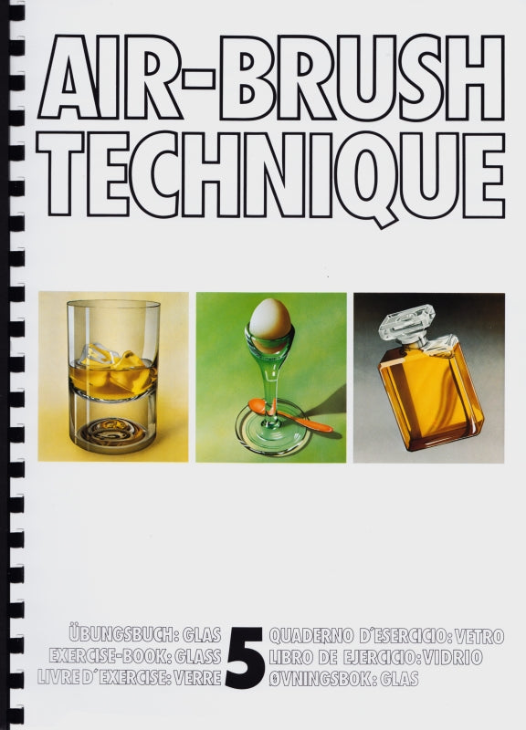 Airbrush -Technik Übungshefte