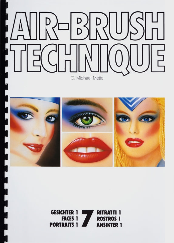 Airbrush -Technik Übungshefte