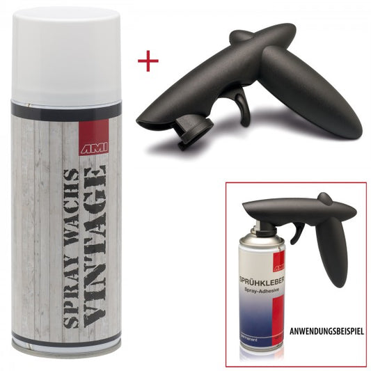 Vintage Spray Wachs 400ml + Spray Gun