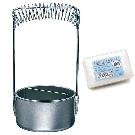 Pinselwascher inkl. Künstlerseife