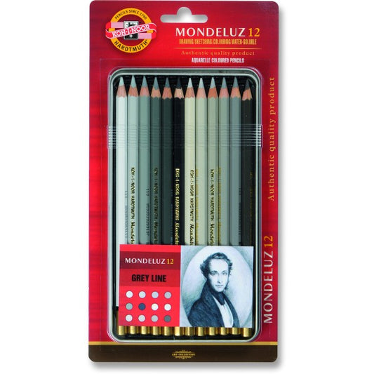 Mondeluz Set 3722 Grautöne