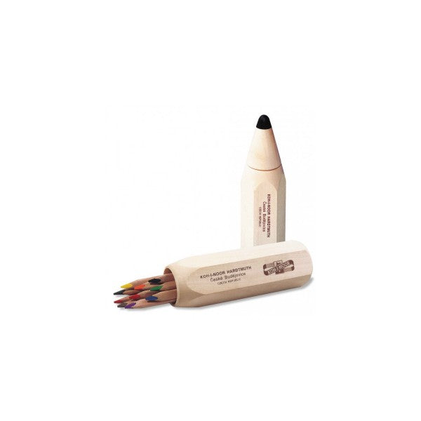 Koh-I-Noor - Triocolor natur Set 10 Farben, Köcher