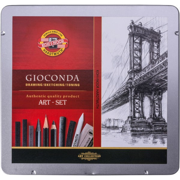 Gioconda Art Set 23tlg., Metalletui