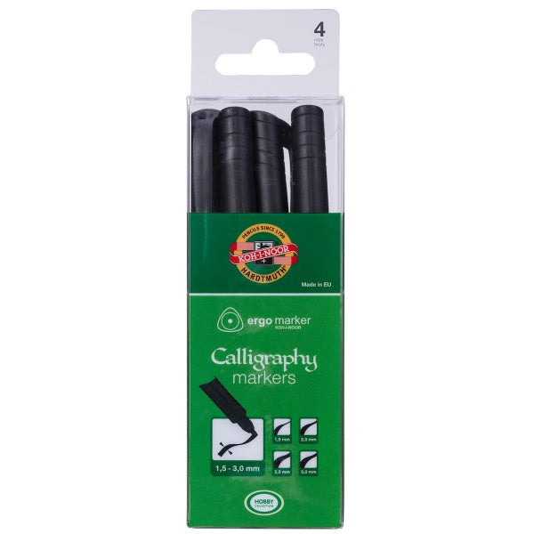Koh-I-Noor - Kalligraphie Marker Set 4tlg.