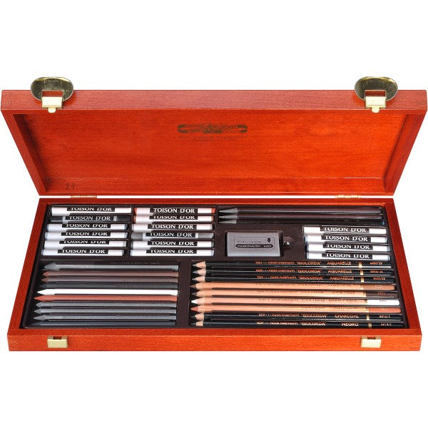 Gioconda Art Set 39tlg., Holzkoffer