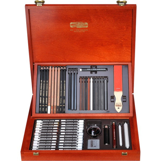 Gioconda Art Set 53tlg., Holzkoffer