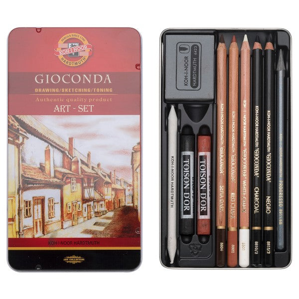 KohINoor Gioconda Art Set 10tlg., R Aniart Everything for Art
