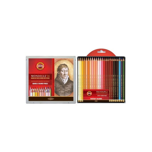 Mondeluz Portrait Set 24 Farben