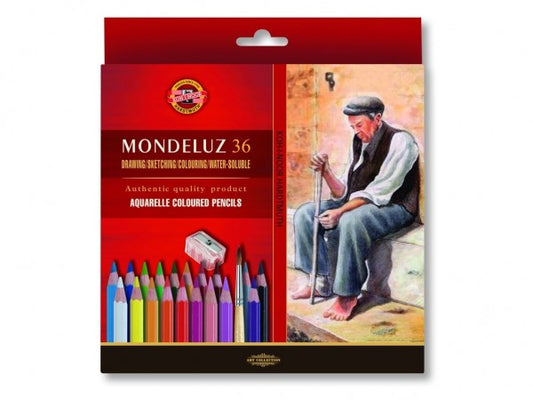 Mondeluz Art Set 36 Farben, Schachtel
