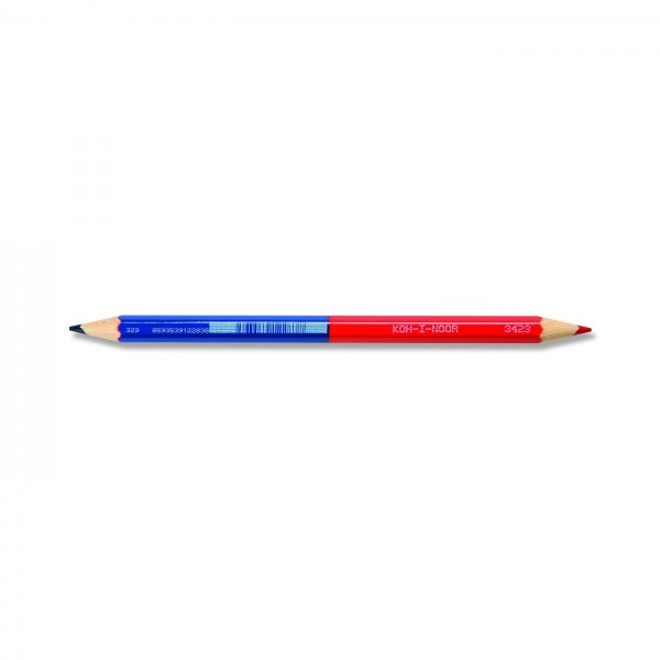 Duo Farbstift rot/blau