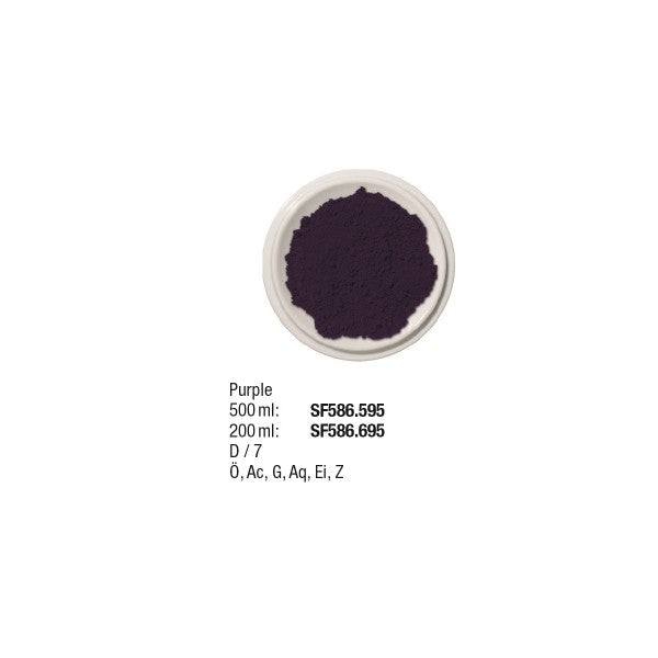 Künstlerpigmente 500 ml, Purple