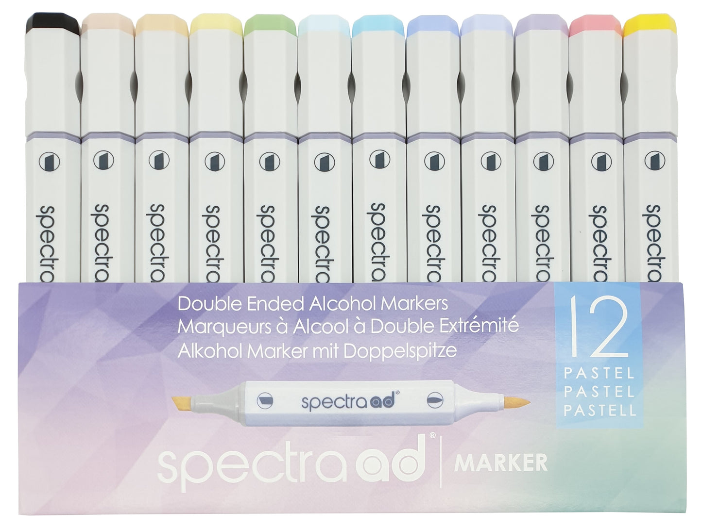 Set of 12 - Pastel