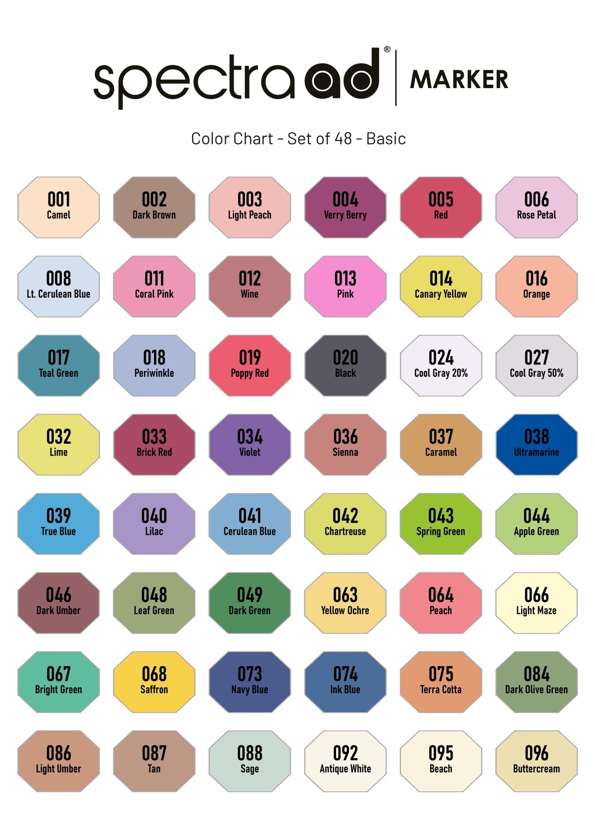 Set of 48 - Basic