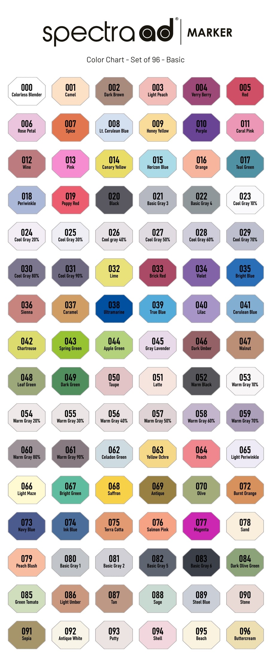 Set of 96 - Basic