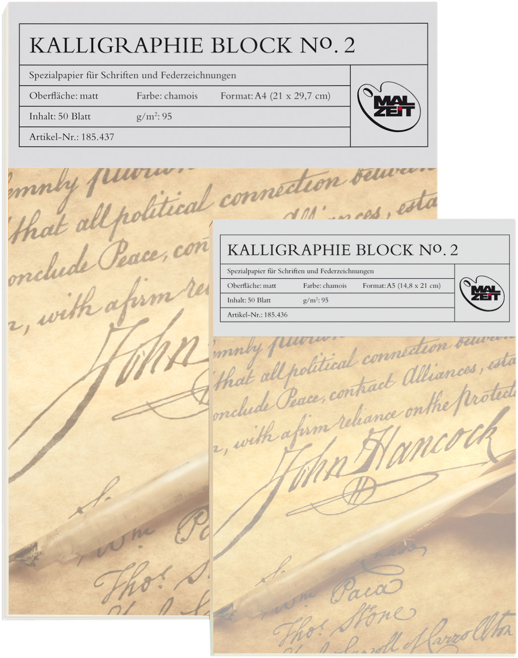 Kalligraphieblocks