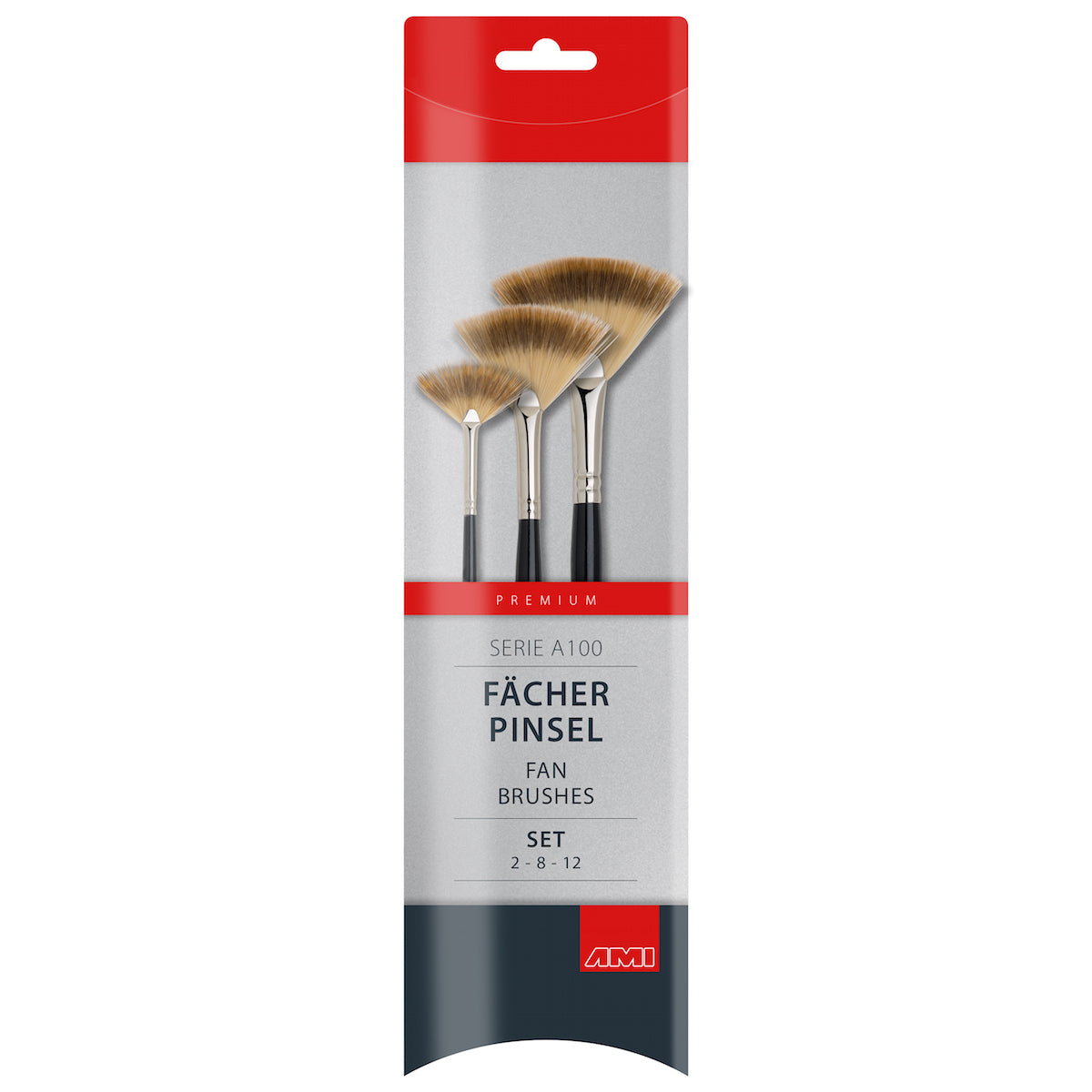Fächerpinsel
