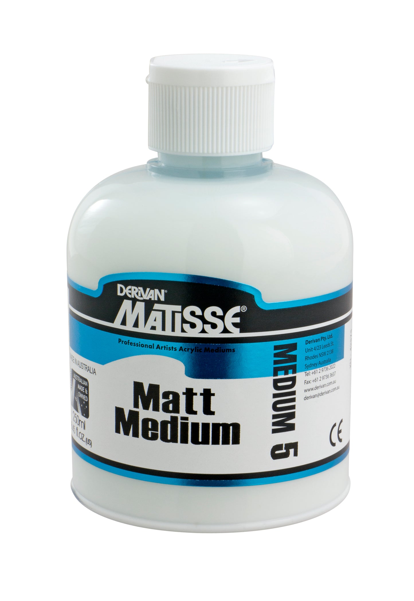 Derivan Matisse, Medium, MM5  - Matt Medium