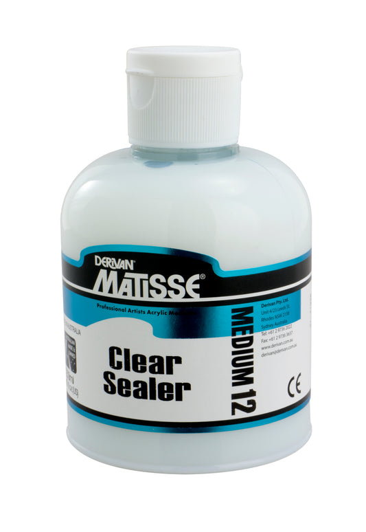 Derivan Matisse, Medium, MM12 - Clear Sealer