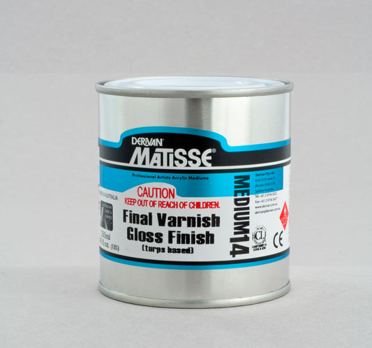 Derivan Matisse, Medium, MM14 - Gloss Varnish