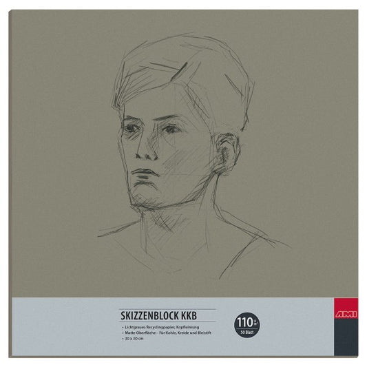 Studienblock KKB 110g, 50Bl.