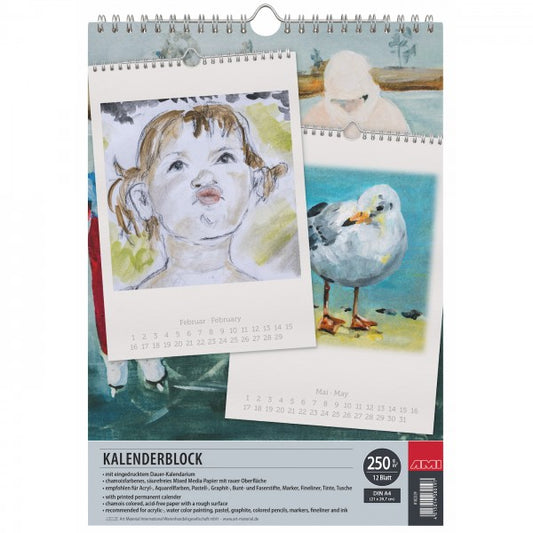 Kalenderblock A4