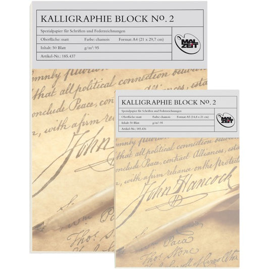 Kalligraphieblock No.2 95 g/m²