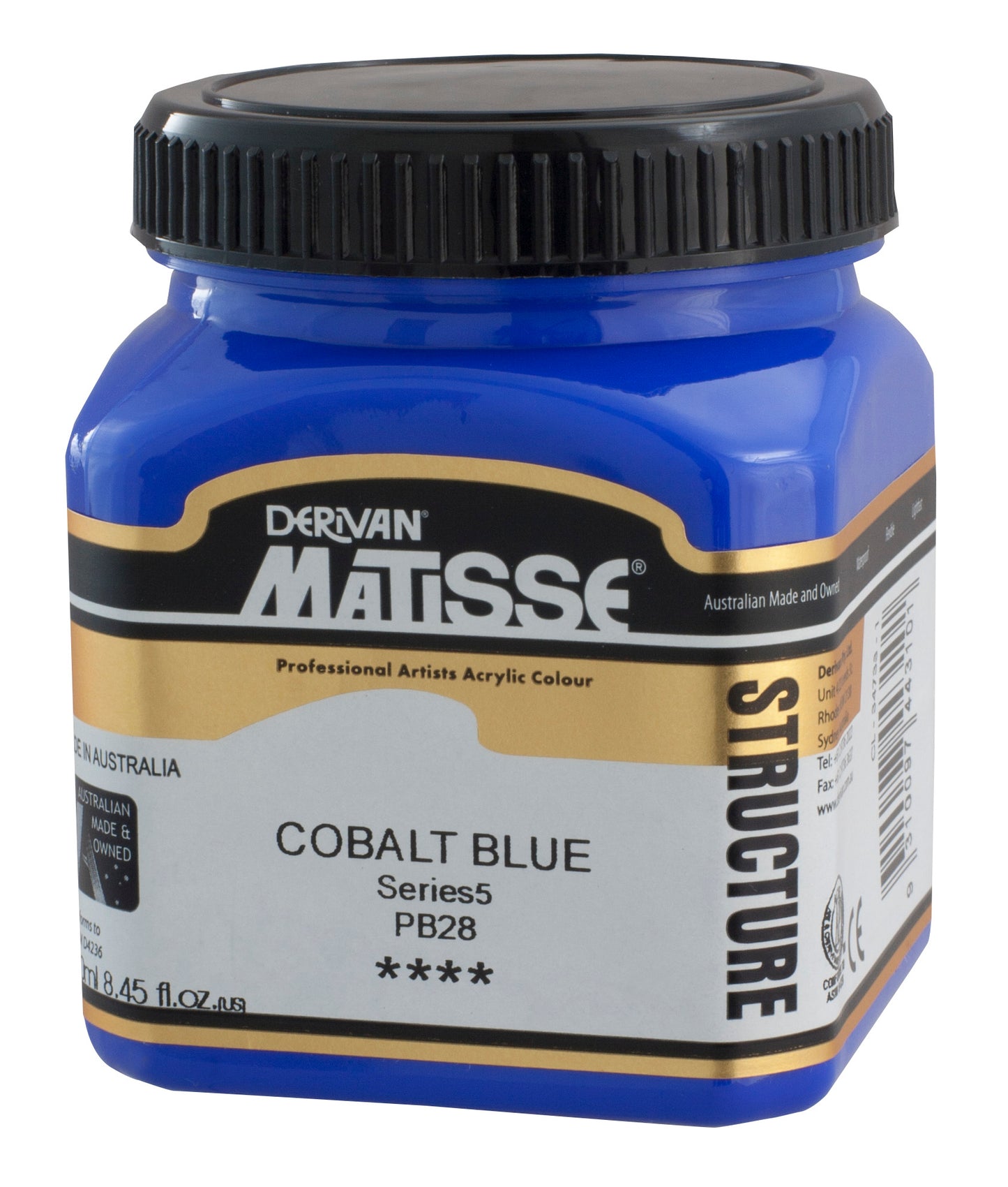 Derivan Matisse, Structure, Cobalt Blue