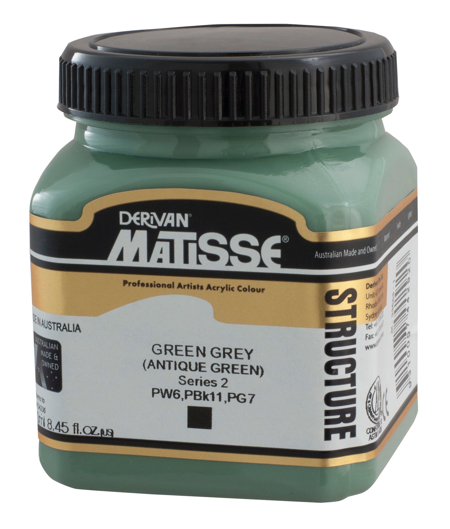 Derivan Matisse, Structure, Green Grey