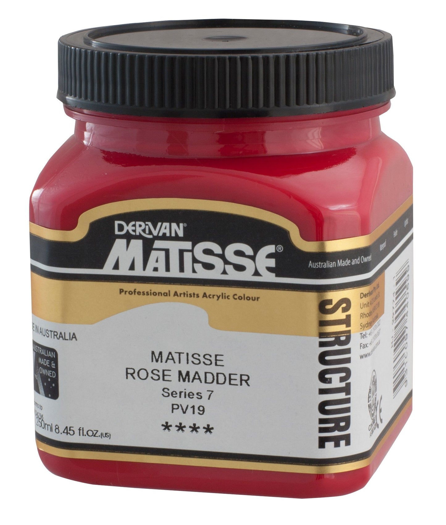 Derivan Matisse, Structure, Matisse Rose Madder