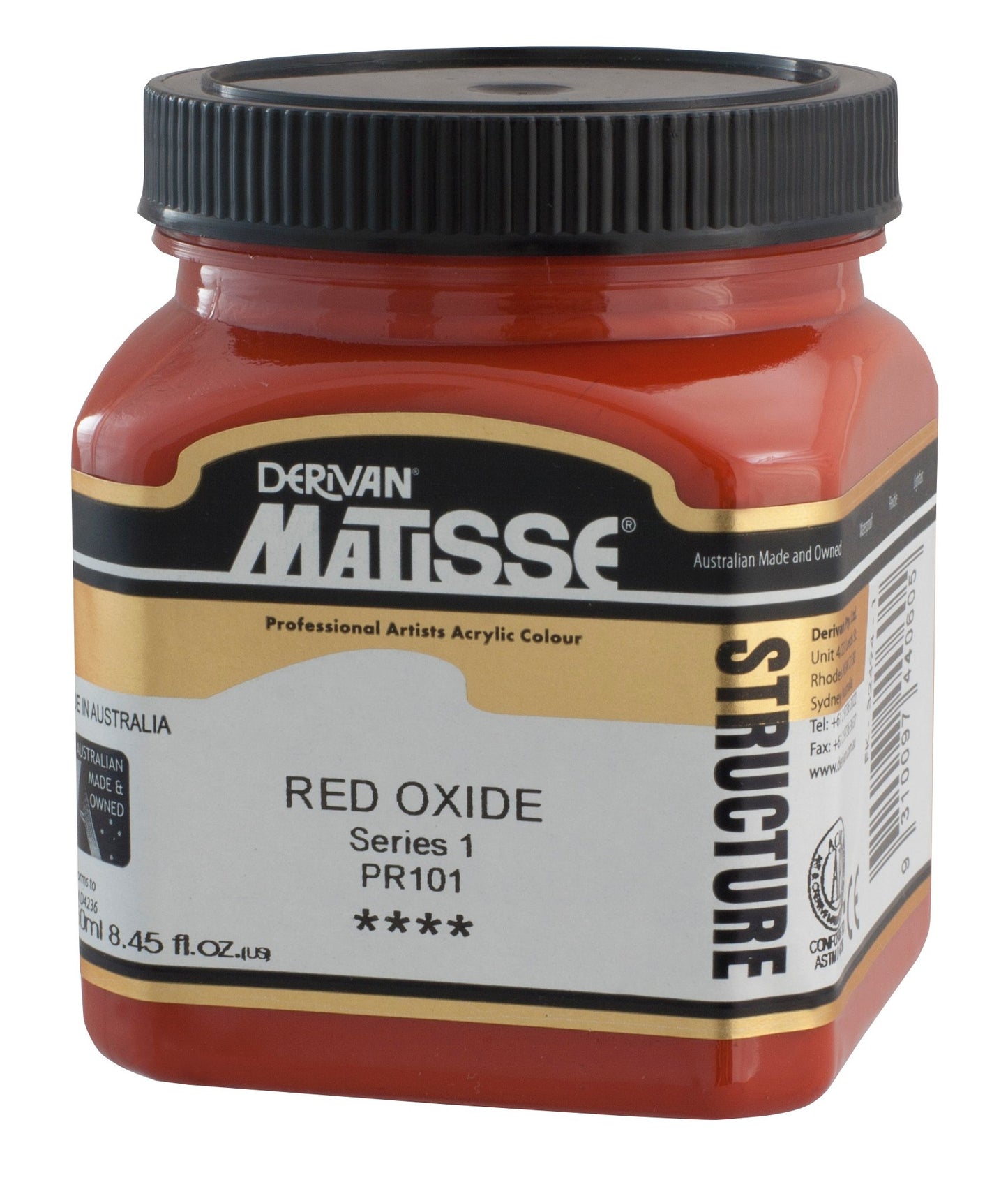 Derivan Matisse, Structure, Red Oxide