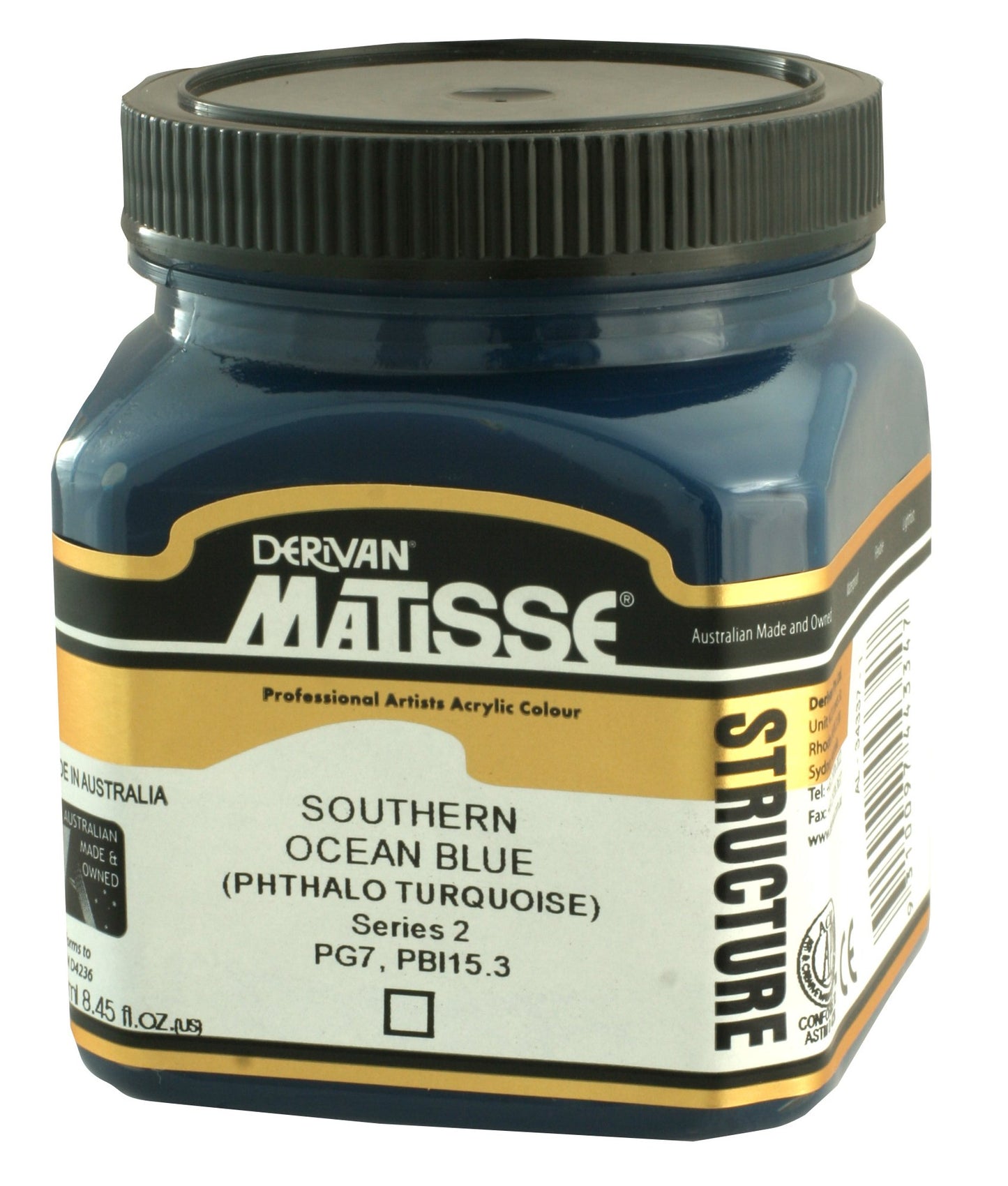 Derivan Matisse, Structure, Southern Ocean Blue