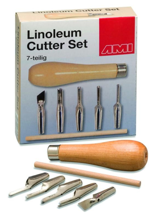 AMI Linoleum Cutter Set 7tlg.