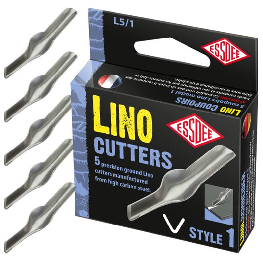 Essdee Linolmesser Nr. 1, 5 Stck.