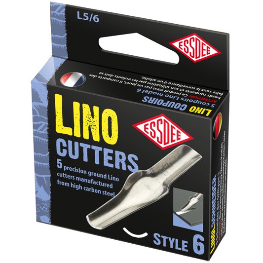 Essdee Linolmesser Nr. 6, 5 Stck.