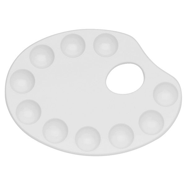 Kunststoffpalette oval