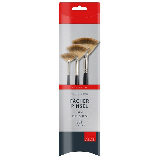 Fächerpinsel Serie A100 Set
