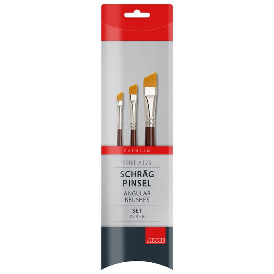 Schrägpinsel A125 Set