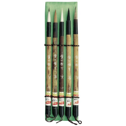 China Pinsel Set Nr. 6, 5 Pinsel