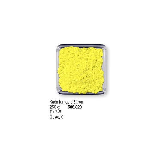 Studienpigmente 250 g Kadmiumgelb Zitron