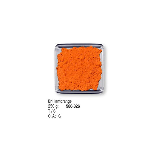 Studienpigmente 250 g Brilliantorange