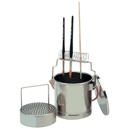 Pinselwascher Ø 14,5cm, verchromt