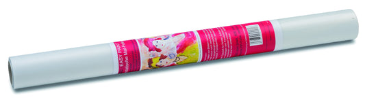 a pair of skis and a pink snowboard laying on the ground