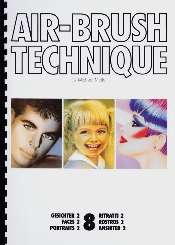 Airbrush -Technik Übungshefte