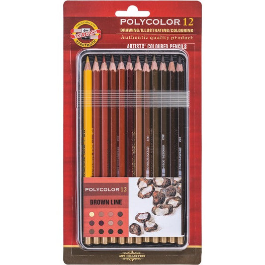 Polycolor Set 3822 Brauntöne