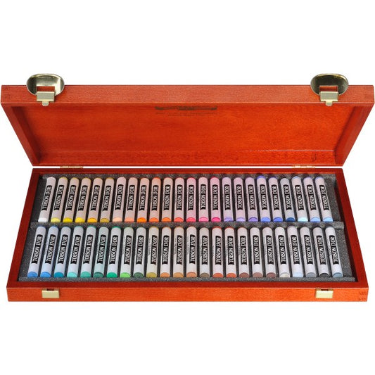 Toison Dòr Set 48 Farben, Holzkoffer