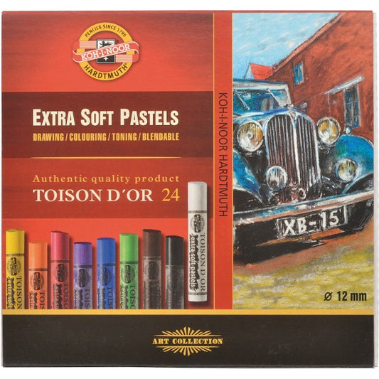 Koh-I-Noor - Toison Dòr Extra Soft Set 24 Farben, Schachtel
