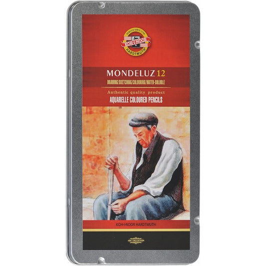 Mondeluz Set 12 Farben, Metalletui