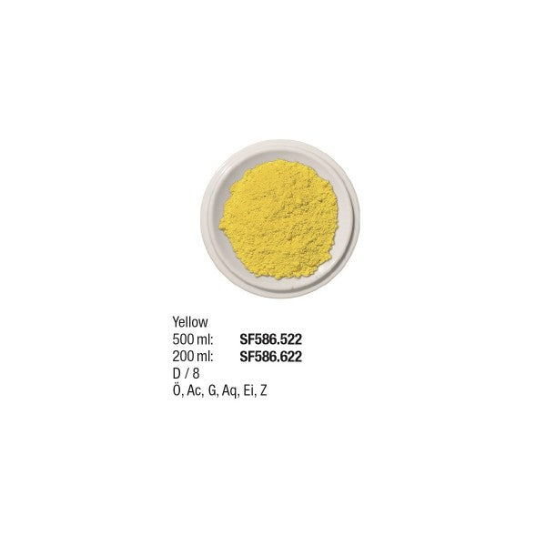 Künstlerpigmente 500 ml, Yellow