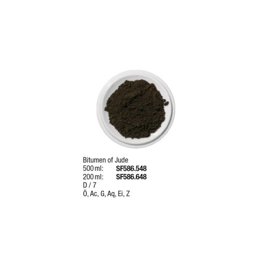Künstlerpigmente 500 ml, Bitumen of Jude